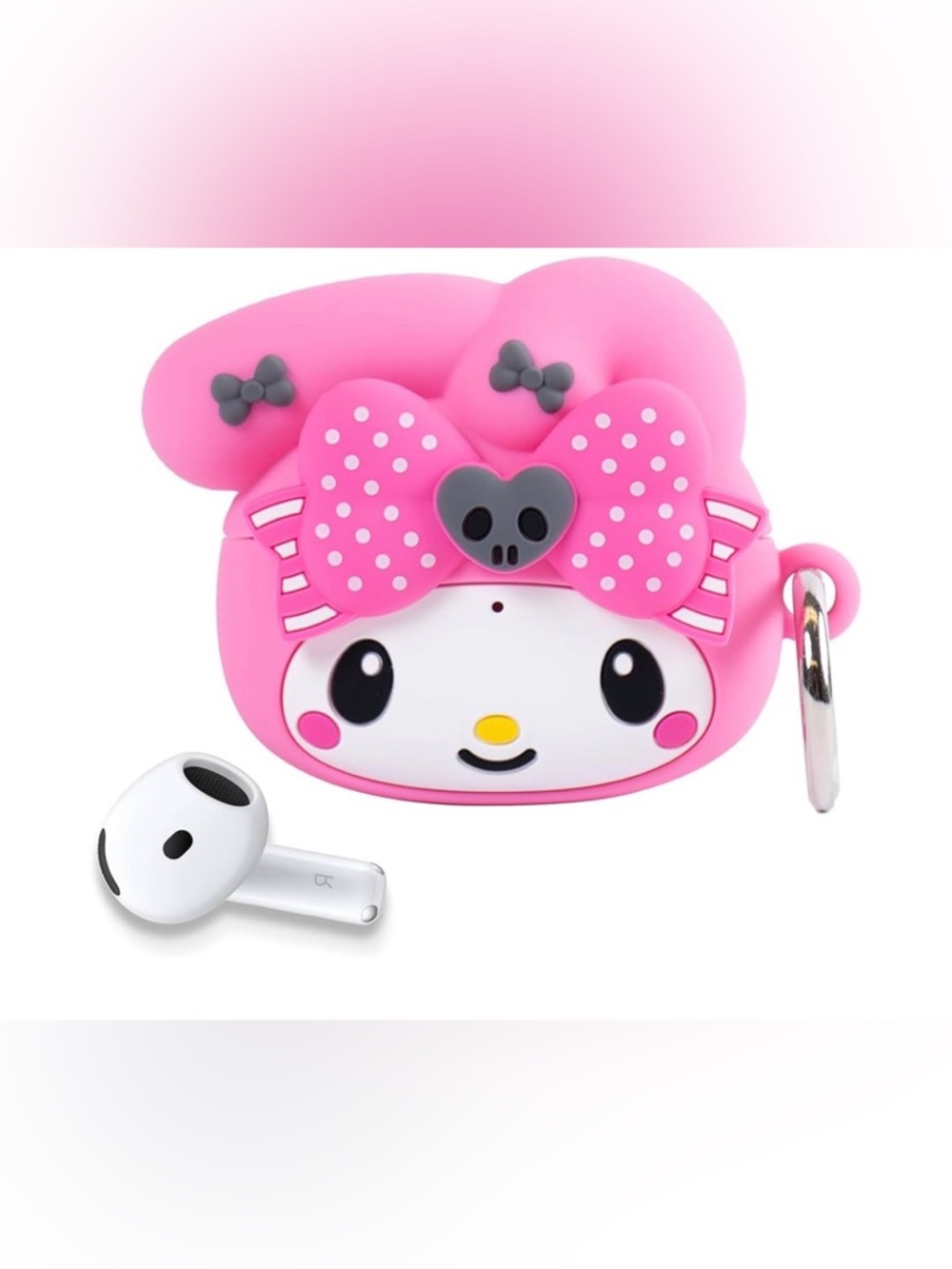 My Melody 50th Anniversary Cute Silicone Protective Cover (AirPods 1/2)